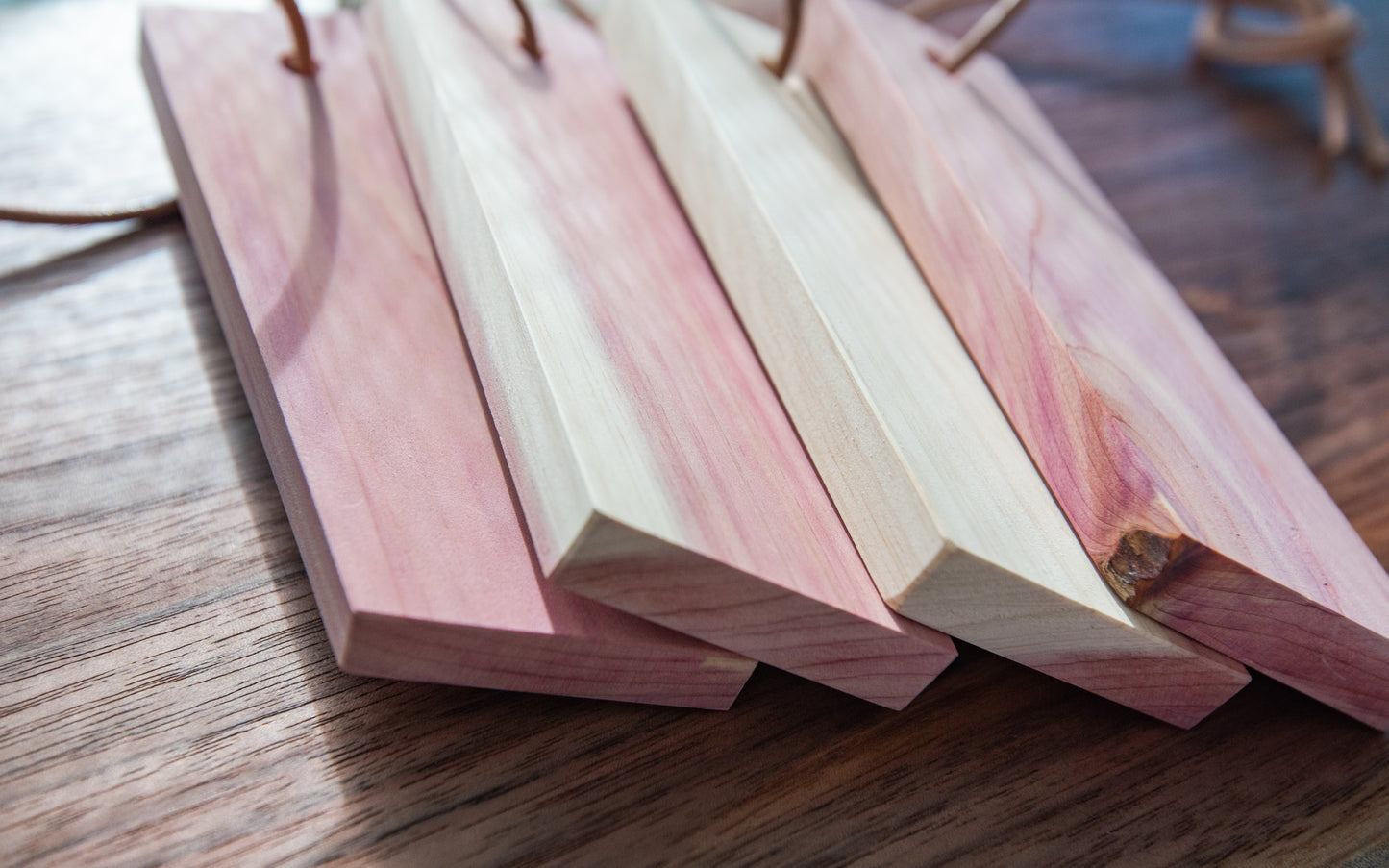 Cedar Air Fresheners - Natural Aromatic Cedar (Pack of 4)