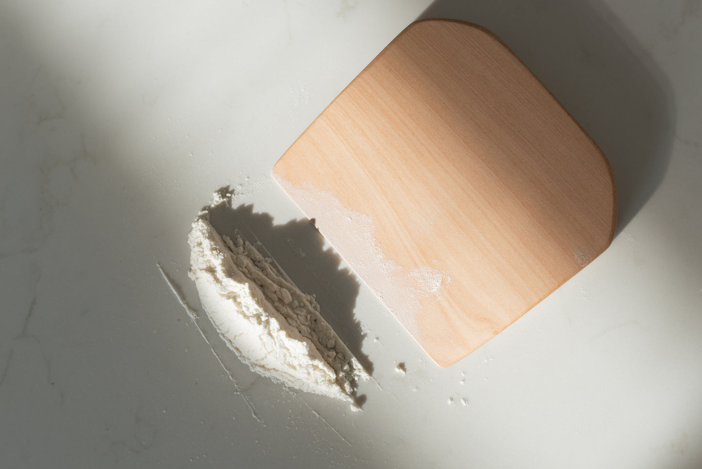 Kitchen Dough & Vegetable Scraper - Made from Arbutus