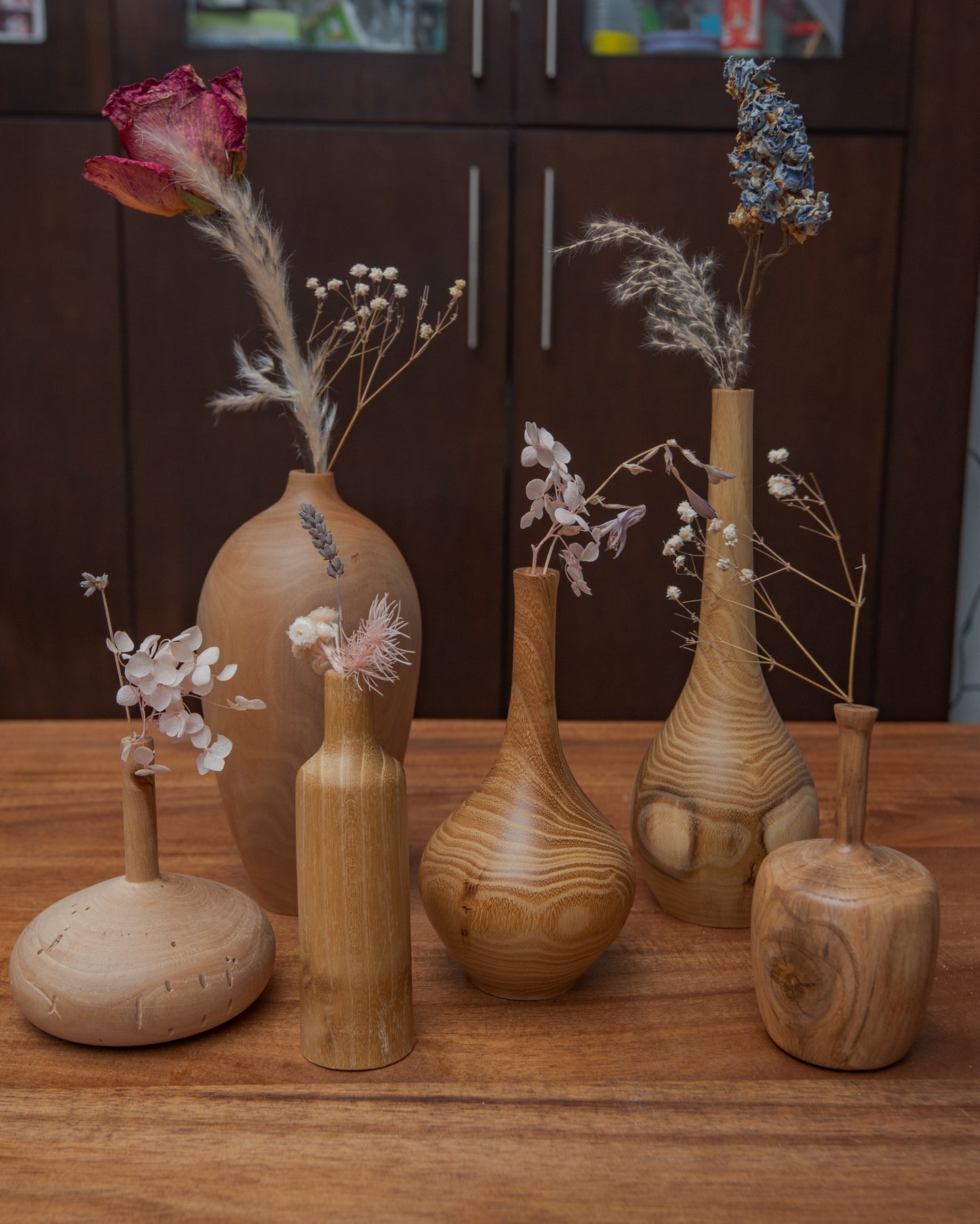 Hand Turned Twig Pots